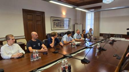 Srečanje z generalnim direktorjem URSZR; Vir: Občina Sežana